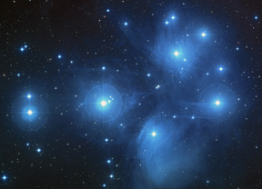 Pleiades Open Cluster - M45