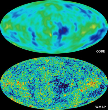 COBE and WMAP CMB Data
