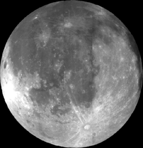 Far Side of Moon from Clementine Mosaic