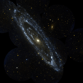 Andromeda Galaxy - M31 - in UV light