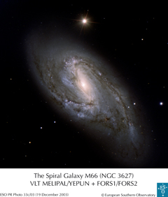 NGC 3627 - Spiral Galaxy