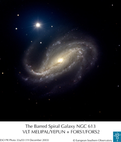 NGC 613 - Barred Spiral Galaxy