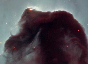 Dark Nebula - Horsehead Nebula - Barnard 33 Against the Bright Nebula IC 434