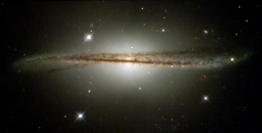 ESO 510-G13 - Edge-On Spiral Galaxy