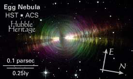 CRL 2688 - Egg Nebula - Protoplanetary Nebula