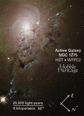 NGC 1275 - Active Galaxy