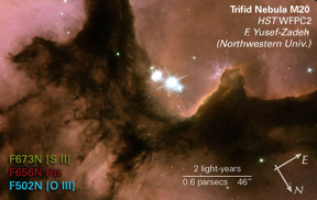 Emission Nebula - Trifid Nebula - M20 - NGC 6514