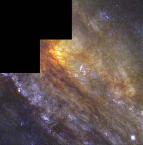 Spiral Galaxy - NGC 253 - Sculptor Galaxy - Silver Coin Galaxy