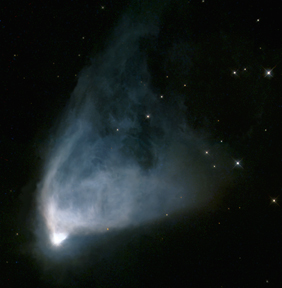 Hubble's Variable Nebula - NGC 2261 - R Monocerotis Nebula