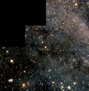 starfield in the Large Magellanic Cloud
