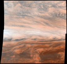Jupiter Clouds from Galileo