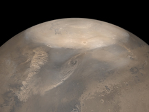 Mars - Northern Storms from MGS