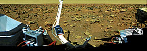 Mars Panorama from Viking 2 Lander