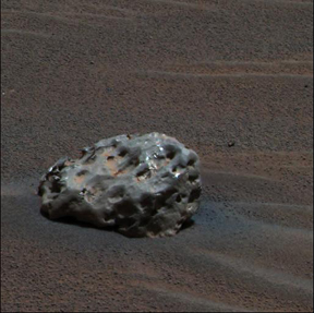 Mars Exploration Rover (MER) Opportunity - Iron Meteorite Found