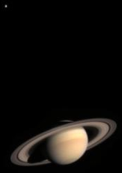 First Saturn Image from Cassini