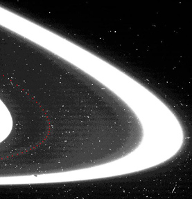 Saturn's New Ring S/2004 1R
