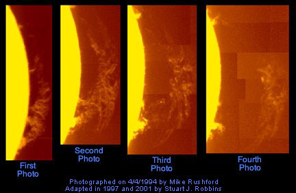 Solar Flare Sequence